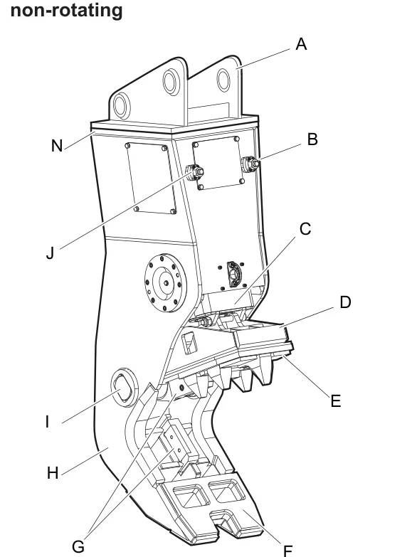 Epiroc BP 2050 Bulk Concrete Pulverizer