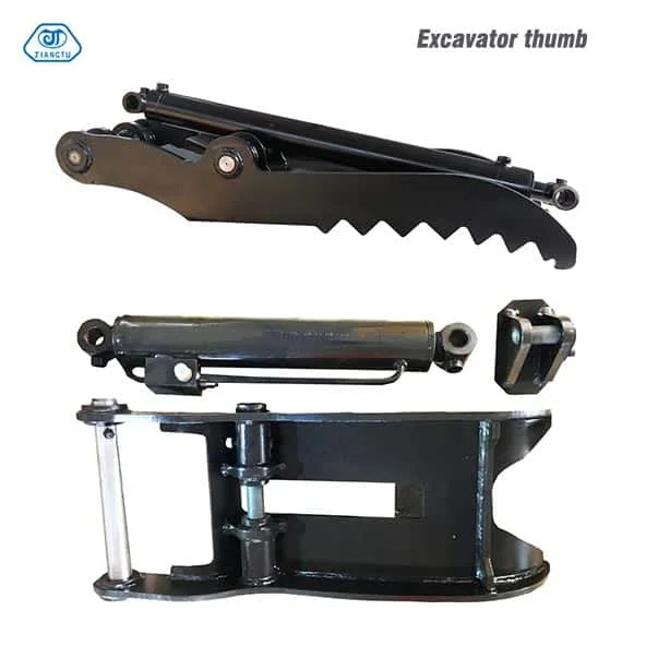 JIANGTU JT02 Standalone Hydraulic Thumb — 4–6 Tonne Class